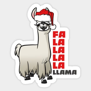 Fa La La Llama Sticker